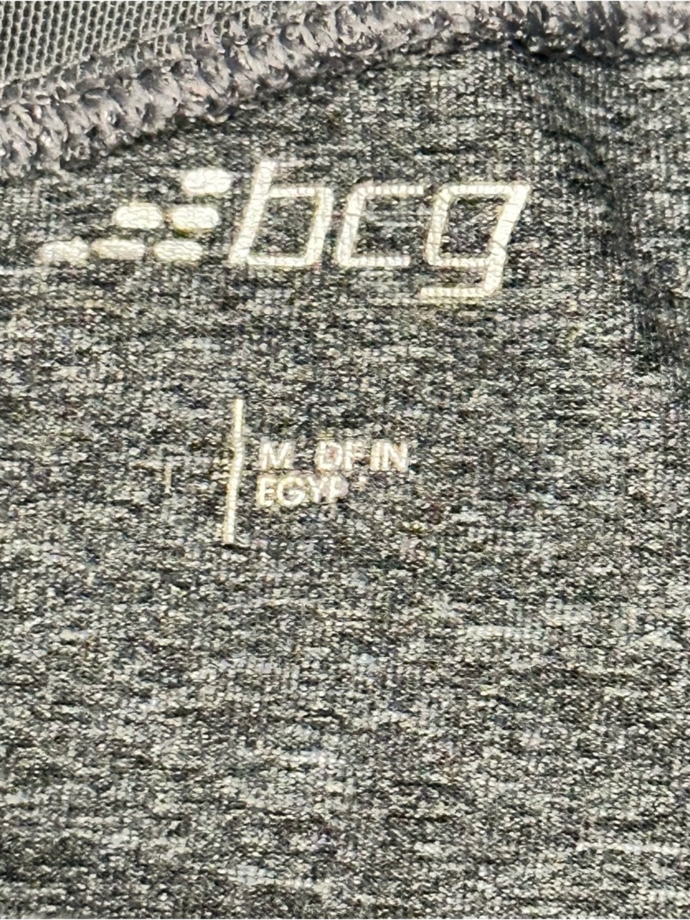 bcg Heathered Dark Gray Athletic Leggings - Picture 2 of 6